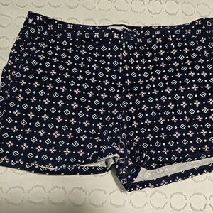 Liz Claiborne blue summer shorts